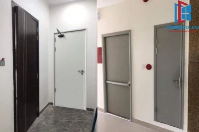 Chung cư mini nên lắp những loại cửa chống cháy nào?