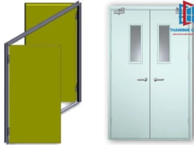 Ưu điểm và các phân loại phổ biến của cửa chống cháy mở 2 chiều