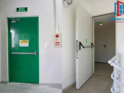 So sánh cửa thép chống cháy và cửa thoát hiểm