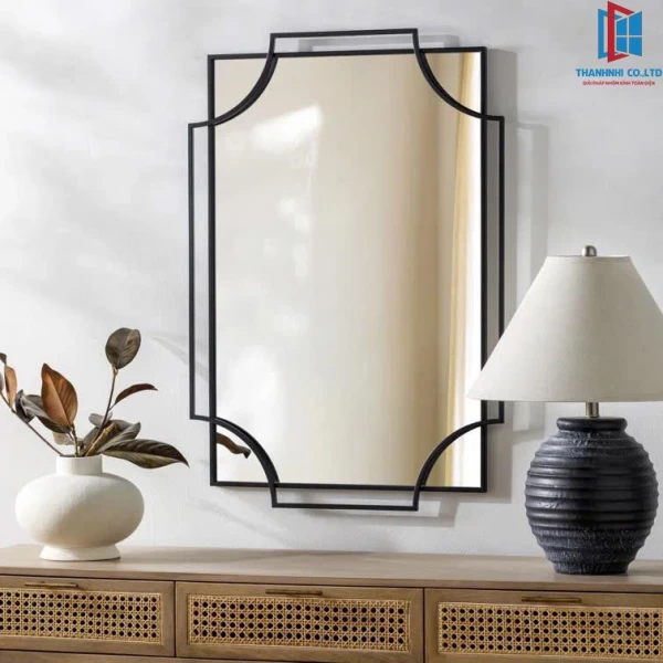 Gương treo tường khung inox INOXBR237