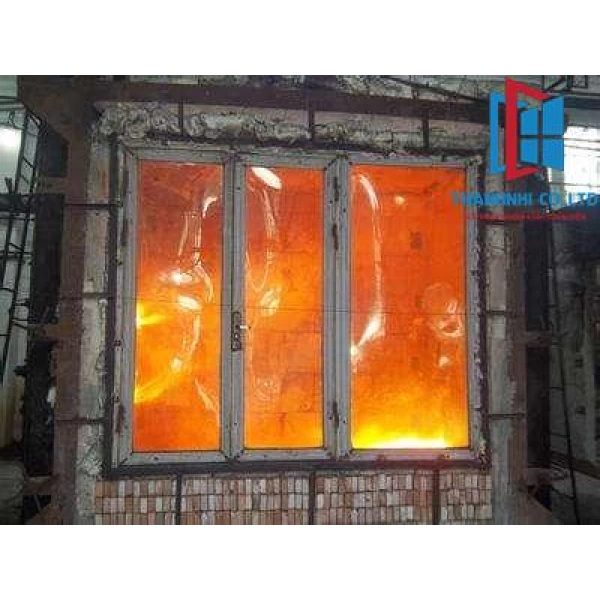 Vách kính chống cháy, cách nhiệt EI15